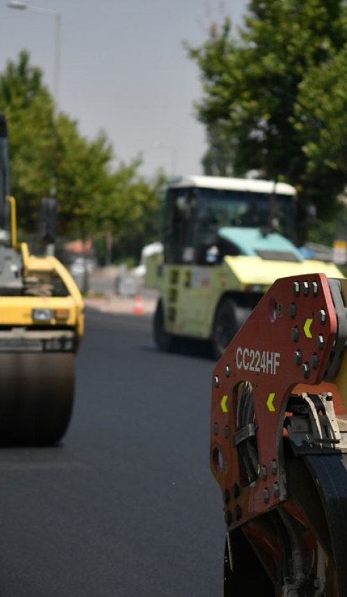 Kayseri Sıcak Asfalt Kaplama ve Üstyapı Çalışmaları